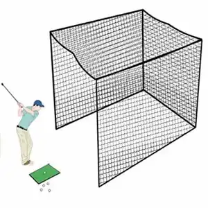 Filet torsadé en polyéthylène filet de Sport filet de Baseball uniquement 42X55X12X12 Cage de Baseball et Garage