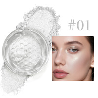 Petit surligneur abeille sculpté en 3D Poudre éclaircissante compacte pour ombre à paupières Surligneurs d'ombre de nez