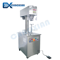 Machine de scellage semi-automatique pour pots en plastique, thé, papier, en-cas, boîtes en PET, boîtes de conserve de poisson, bols en métal, bonbons, boîtes en plastique