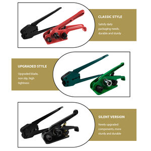 Заводской экспорт: Набор ручных зажимов для обвязки картонных коробок черным пластиковым ремнем 13-19 мм - Product Image 6