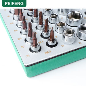 Ensemble d'outils avec armoire verte à 7 tiroirs, coffret à outils mobile personnalisable, 700 pièces, ensemble d'outils en acier au chrome-vanadium - Product Image 3