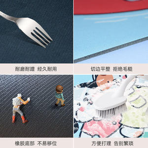 Alfombra de Baño Magic Ga 40x60cm 50x80cm 60x90cm de Secado Rápido Antideslizante de Caucho Natural con Diseño de Pastelitos y Cachorros - Product Image 4