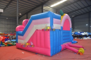 Castillo Inflable Personalizado <span class=keywords><strong>de</strong></span> Fábrica con Diseño <span class=keywords><strong>de</strong></span> Flamenco, Castillo Inflable Comercial para Alquiler <span class=keywords><strong>en</strong></span> Fiestas al Aire Libre - Product Image 5