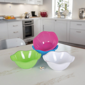 Nhiều Màu 1.3L/3L BPA Cấp Thực Phẩm Miễn Phí PP Trộn Hoa Trái Cây Mô Hình Nhựa Salad <span class=keywords><strong>Bowl</strong></span> - Product Image 5