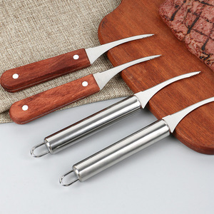 Stainless Steel Shrimp Peeler Deveiner Double Headed <b>Tool</b> For Seafood <b>Kitchen</b> <b>Gadget</b> Set - Product Image 1