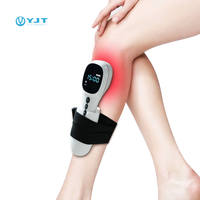 Appareil de thérapie au laser froid LLLT 808 nm et 650 nm, machine thérapeutique au laser portable pour soulager la douleur avec fonction de massage TENS