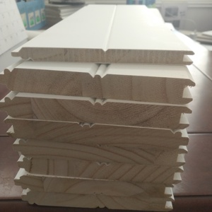 Trắng skriting dòng rắn gỗ ván chân tường trắng cơ sở - Product Image 6