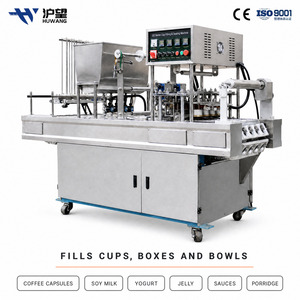 Macchina Automatica per Riempimento e Sigillatura di Piccole Tazze, 3600 Tazze all'Ora per <span class=keywords><strong>Capsule</strong></span> di Caffè, Yogurt, Gelatina e Industria Alimentare - Product Image 1