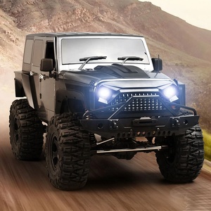 Hiệu suất cao Off Road MN mô hình MN222 quy mô 1/10 4WD <span class=keywords><strong>RC</strong></span> Trail Crawler SUV RTR với hợp kim cầu trục và đầy đủ Led nhóm ánh sáng - Product Image 5