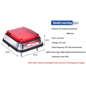 Ambulance Side Led Stroboscooplicht Verkeersveiligheidswaarschuwingssignaal Knipperende Lichten Gemaakt Van Buikspieren En Pc-Materiaal - Product Image 6