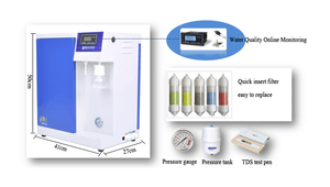 आर्द्रता और तापमान परीक्षण उपकरणों के लिए उच्च नमक अस्वीकृति दर रो/डी जल प्रणाली - Product Image 3