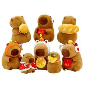Llavero de Peluche de Capibara Adorable al por Mayor, 10 Tamaños, Súper Suave, para Cumpleaños - Product Image 1