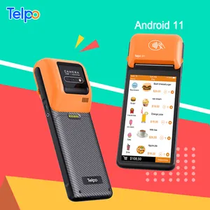 Telpo M1 QR code Mobile Android 11 POS Terminal All in One with Printer for Ticket Payment