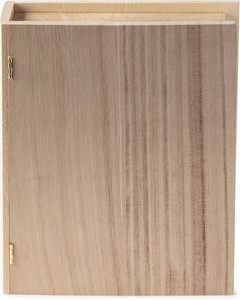 Buch förmige hölzerne Aufbewahrung boxen Unfertige hölzerne Bücher <span class=keywords><strong>box</strong></span> Dekorieren Sie Holzkiste für Schmuckstücke - Product Image 5