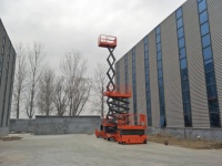 Plateforme élévatrice à ciseaux électrique de 16 m de hauteur extrême, table de travail aérienne mobile hydraulique autopropulsée, élévateur pour personnel