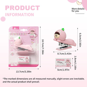 Blister d'agrafeuse de pêche blanche de charme Sweetest Office Essential - Product Image 2