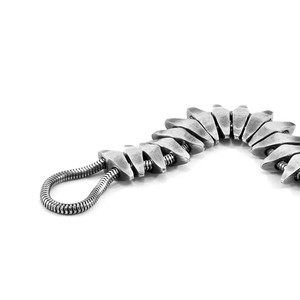 Bracciale a catena Delta Anchor Maxi in argento - Product Image 2