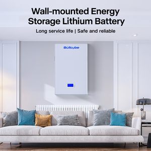 Bullcube 200ah Solar With <b>Battery</b> Storage Cost 24v 5.12kWh Long Lifespan Lithium Wall <b>Mount</b> GX-24200-PW 200ah Lithium Solar Batt - Product Image 3