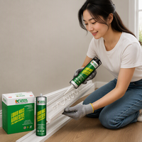 Colle liquide verte haute adhérence de qualité construction pour panneaux de bois, revêtements de sol et pierre