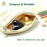 Mini Agrafeuse Portable en Plastique pour Agrafes 24/6 et 26/6, Agrafeuse de Bureau Compacte pour Étudiants, Écoles et Bureaux, Personnalisable avec Logo