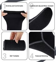Owntop Chaussettes de sport personnalisées imperméables et antidérapantes Chaussettes d'eau courtes 3mm Oem Chaussettes de plongée imperméables 3mm en néoprène