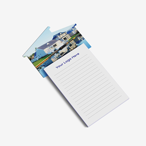 Imán de nevera promocional al por mayor con diseño personalizado, bloc de notas, regalos para agencias inmobiliarias, regalos para casas abiertas, publicidad para servicios del hogar y negocios - Product Image 1