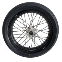 Kit de roues Supermoto Surron Ultra Bee 17 pouces 110/70-17 140/60-17 Pneus de moto électrique tout-terrain