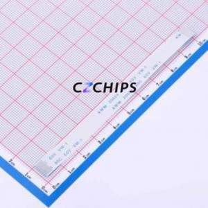 FFC-0.5-15-100-A-4-8 FFC Cable (Flexible Flat Cable) P=0.5mm Connector 15P 0.5mm 0.3mm Non-Inverting - Product Image 1