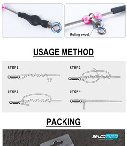 Nuevo Conector de Pesca Urfe para Enganches Rápidos Temporales para la Pesca Kolay <span class=keywords><strong>Atma</strong></span> Aparati - Product Image 6