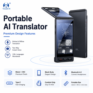 Traducteur de langues IA M90Pro à double écran, 159 langues, traduction vocale, photo, texte, hors ligne, en ligne, enregistrement pour les affaires mondiales - Product Image 1