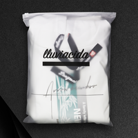Zip Lock biodégradable logo imprimé personnalisé bijoux transparents sac en plastique givré t-shirt emballage sacs à fermeture éclair pour vêtements