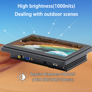 Tùy chỉnh kích thước 15 inch 15.6 inch 17 inch 19 inch 21 inch hiển thị độ sáng cao cảm ứng điện dung công nghiệp màn hình Màn hình - Product Image 3