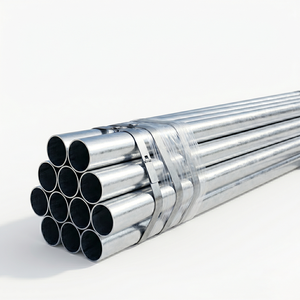 Tuyau en acier galvanisé ASTM A53 AS1074, tube circulaire rond CHS, section creuse métallique pour la construction, les échafaudages, les supports solaires - Product Image 3