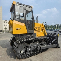 Bulldozer SD10 de 10 tonnes de poids opérationnel, vente chaude, prix direct usine