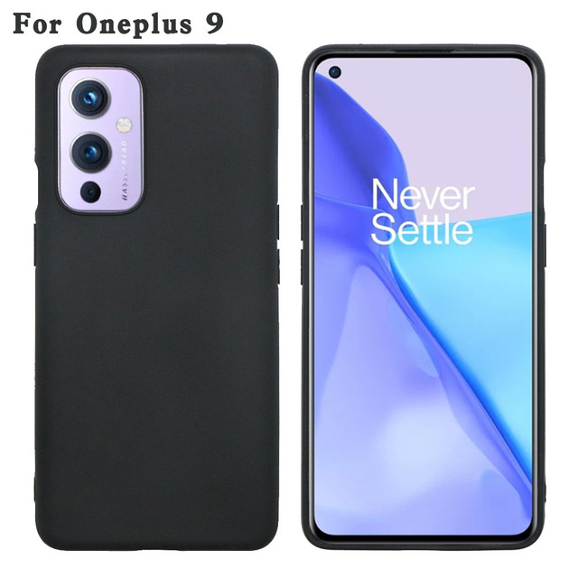 New Arrivals Anti-Fingerprint Shockproof Soft TPU Painted Material Matte Phone Case For Oneplus 9