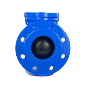 비 리턴 밸브 물 기울기 체크 밸브 플랜지 볼형 체크 밸브 dn150