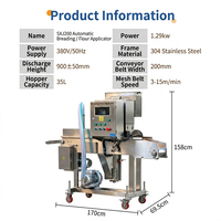 Machine automatique de formage de galettes de hamburger, presse à viande en acier inoxydable avec moule interchangeable pour nuggets et filets de poisson