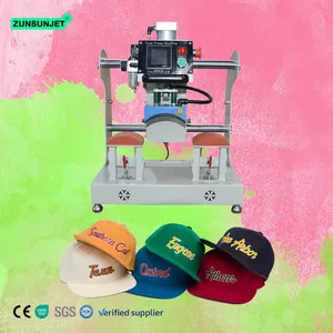 hot sale automatic heat press hat sublimation Machine printing heat press for baseball hat Dual station hat hot press
