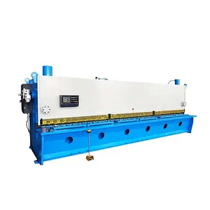 High Rigidity Hydraulic CNC Metal Electric Cutting Shear Shearing Machine