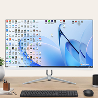 Monitor game, 22 inci 1920x1080 144Hz VGA kantor 2K komputer PC bisnis Monitor layar LCD
