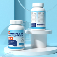 Tablet Multivitamin - Tanpa Pewarna atau Penyedap Buatan, Rasa Tidak Lengket dan Menyenangkan, 13 Vitamin Esensial untuk Kesehatan Sehari-hari