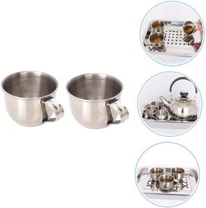 Mug en acier inoxydable, mini tasse Moscow Mule, 60 ml, tasse en cuivre - Product Image 5