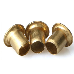 Yuvarlak kafa tübüler perçinler pirinç H59 çift taraflı devre PCB çivi bakır Hollow kör #2 #3 #4 kuşgözü perçin - Product Image 6