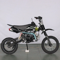 Série professionnelle scrambler dirt bike 125cc motos tout-terrain