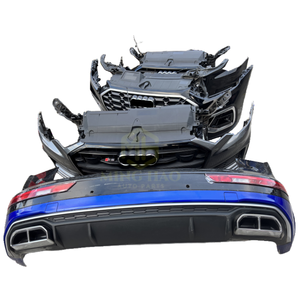 Paraurti anteriore completo di alta qualità, adatto per il modello <span class=keywords><strong>Audi</strong></span> <span class=keywords><strong>A6</strong></span> C8, incluso griglia, radiatore, cofano motore e pannelli laterali - Product Image 4