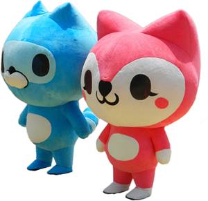 Publicité gonflables nouveau Design figurines en peluche jouets poupées prix usine Pvc grand dessin animé gonflable mignon - Product Image 1