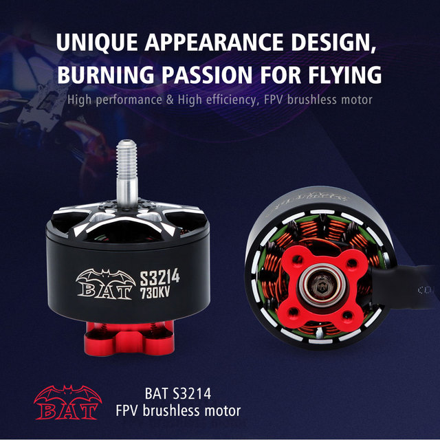 Surpass Hobby Bat S3214 6S FPV Aerial Photography Drone with 10 Inch Brushless Motor Used Electronics Product