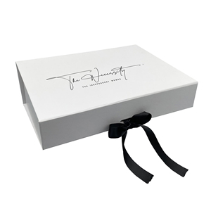 Boîte pliante de luxe sur mesure pour chaussures/vêtements, fermeture magnétique, boîte cadeau pliante - Product Image 2