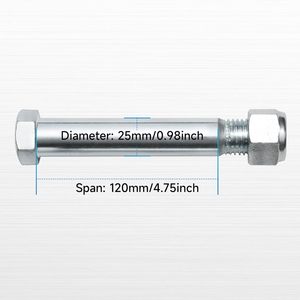 Hightop Mini Máy xúc chân 0.98in/25 mét nhỏ có thể thay thế Digger file đính kèm liên kết pin cho backhoe phụ kiện - Product Image 6