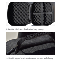 Étui de transport personnalisé OEM ODM de luxe pour casque VR, coque rigide en EVA, antichoc, étanche, sac de rangement portable pour Meta Quest3S